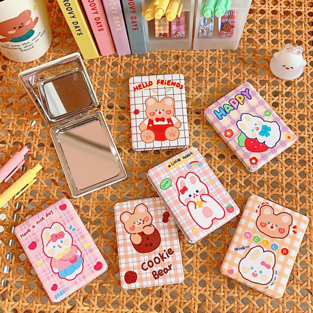 Kawaii Portable Cute Bear Rabbit Pencil Case for Girls - Transparent Large Capacity Pencil Case, School Supplies For Teenage Girls Kawaii Portable Cute Bear Rabbit Pencil Case for Girls - Transparent Large Capacity Pencil Case, School Supplies For Teenage Girls
