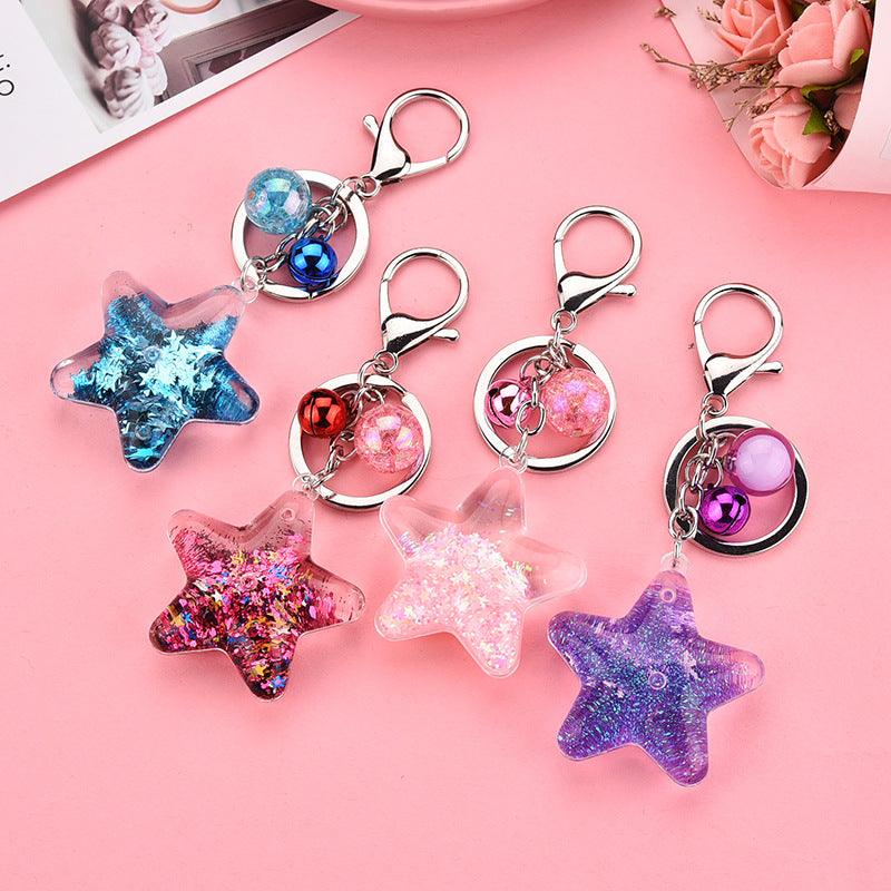 Keychain Unicorn in Crystal Star  Unicorn accessories, Keychain