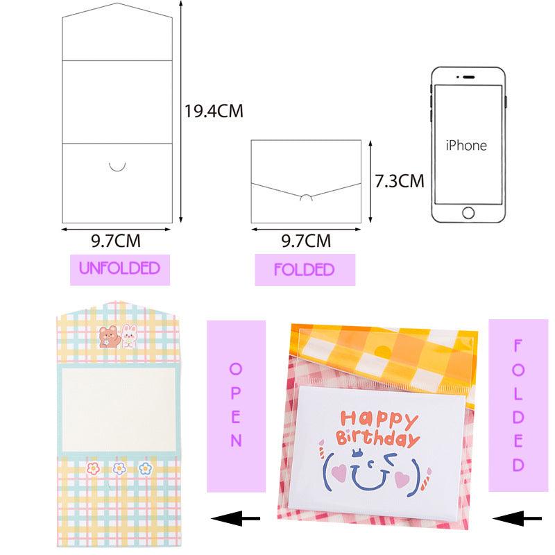 6 Pack All Purpose Cards (Birthday, Gift, Thank You, I love you, Holiday, Gift) - Belle Rose Nails