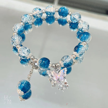 [HAPPY SCOOP] 1 Scoop of Cute Kawaii/Floral Glass Beads Bracelets-Upgraded Designs+Limited-Time Bonus Gift Pack!