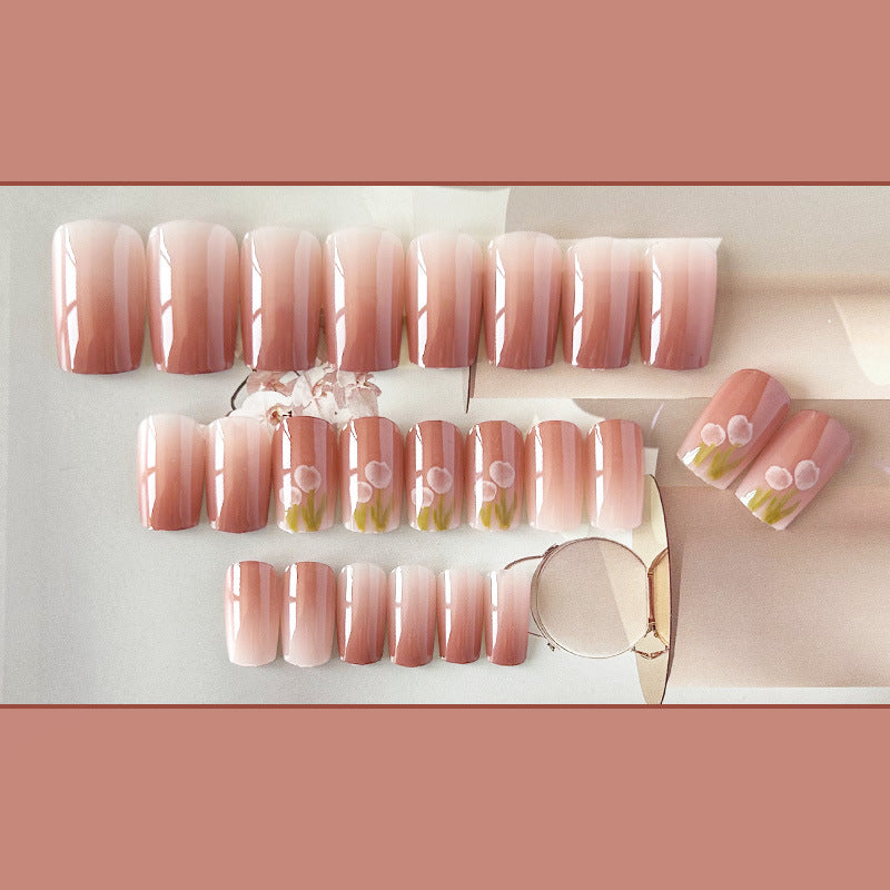 [2024  SALE] Lovable Tulip Medium Length Press On Nails