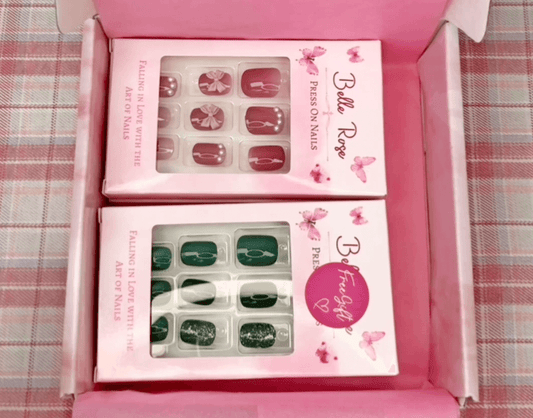 Order Packing 8/21 - Belle Rose Nails