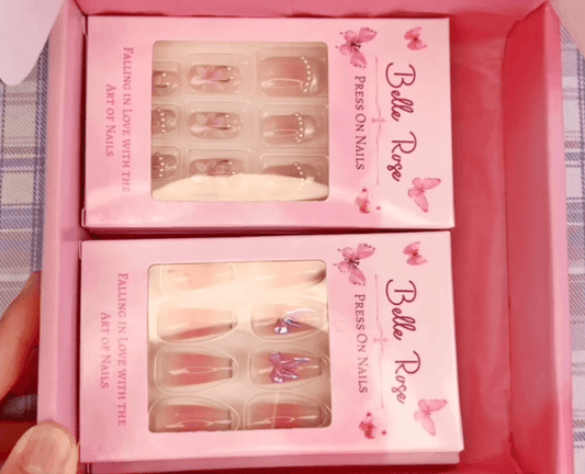 Order Packing 8/24 - Belle Rose Nails