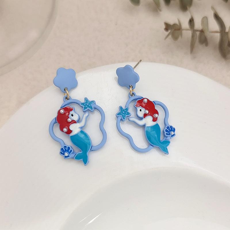 Kids on sale mermaid earrings