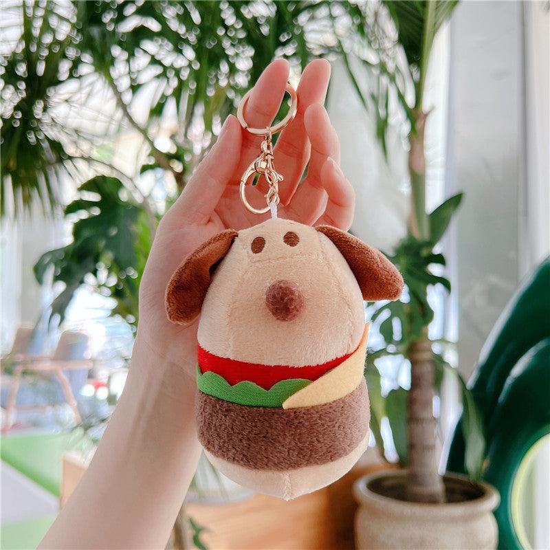 Belle Rose Nails 1 Pcs Cute Peach Bear Keychain Pink