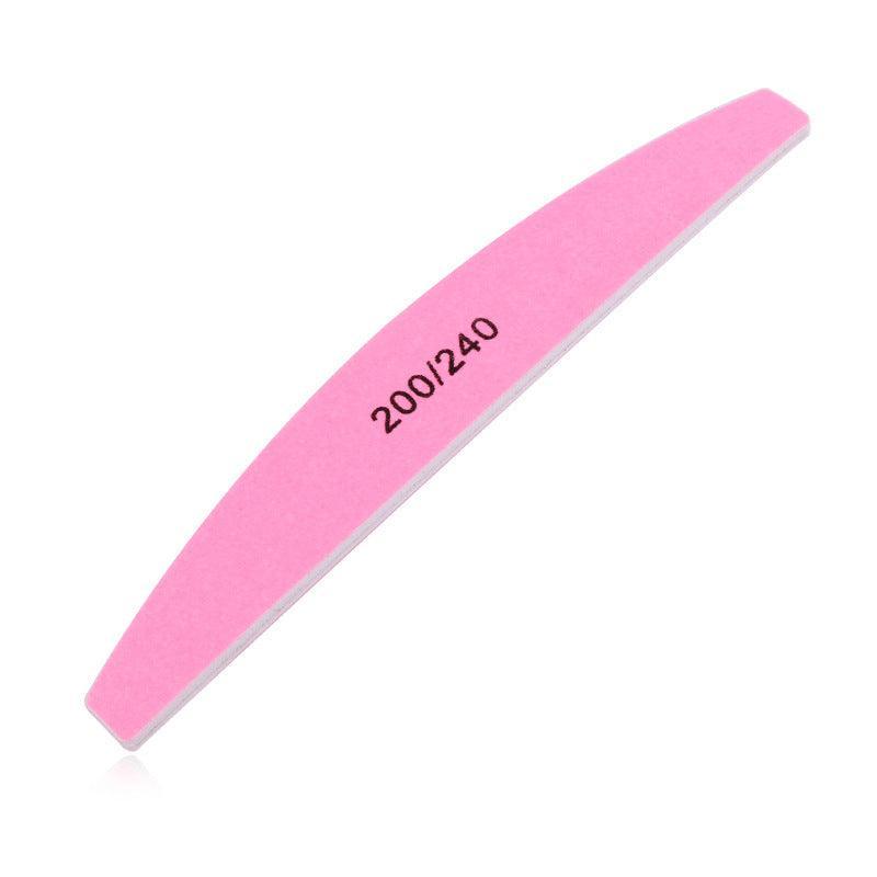 1 PCS Pink Nail File (Grade 200/240) - Belle Rose Nails