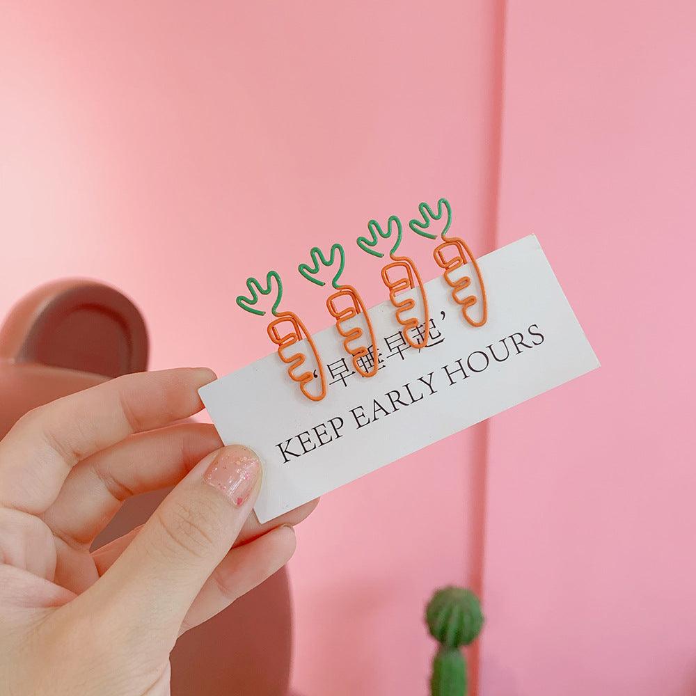 3 PCS Cute Veggie Paper Clips - Belle Rose Nails