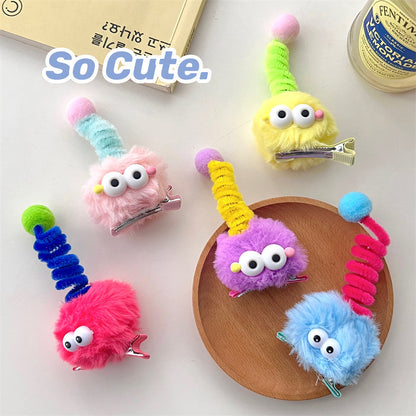 [BF SALE] 1 PCS Fluffy Jumpy Curls Little Monster Fluffy Hair Clip