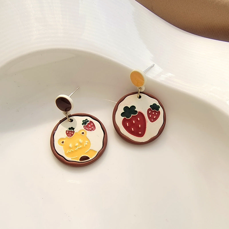 [HAPPY SCOOP] 1 Scoop of Cute Kawaii Earrings-Limited Time Bonus Gift Pack