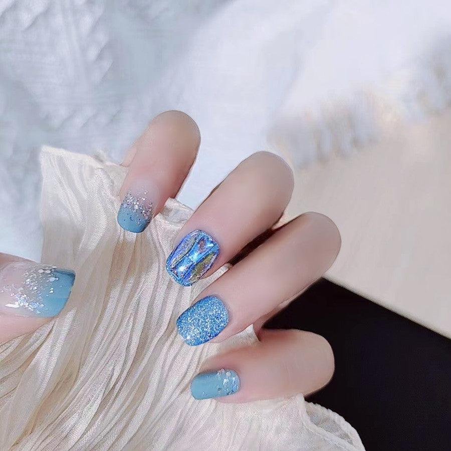 Ice Crystals | press on newest nails