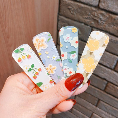 [SUMMER SALE] 1 PCS Mixed Colorful Flowers Hair Clip - Belle Rose Nails
