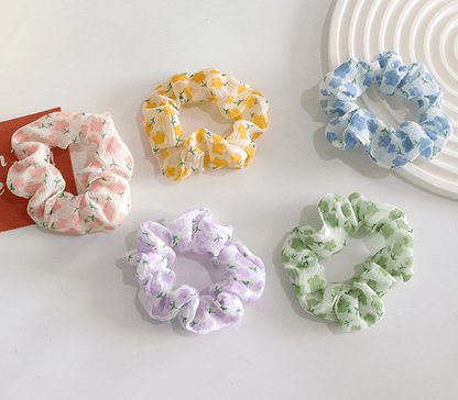 [ANNIVERSARY SCOOP] 1 Big Scoop of Colorful Scrunchies (#Lot 4 MORE NEW STYLES + Go Maximum on ALL SCOOPS!!) - Belle Rose Nails
