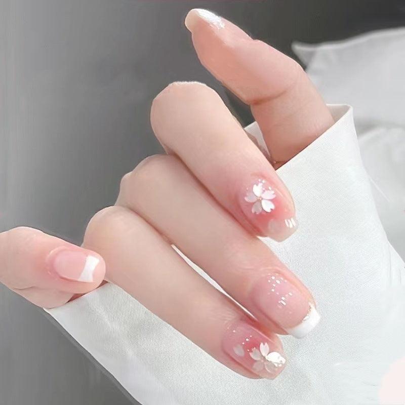 Dashing Diva Press Magic Rose Beige, True Red Nail Art Nail Extension  Acrylic Press on Nails With Quick Dry Nail Glue, Pack of 2